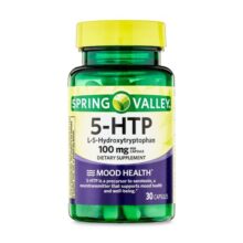 5-HTP اسپرینگ والی 30 عددی Spring Valley 5-HTP Capsules, 100 mg