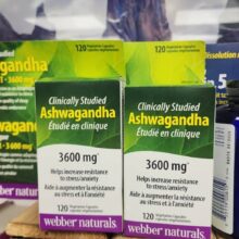 آشواگاندا وبر نچرالز 3600 میلی گرم 120 کپسول