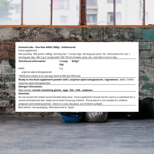 آرژنین کوسه زوماد لبز Zoomad One Raw AAKG 300g 6654892ca944b.jpeg