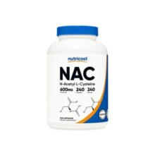 ان استیل ال سیستئین (NAC) نوتری کاست 240 عددی Nutricost N-Acetyl L-Cysteine (NAC) Capsules