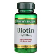 بیوتین 10000 میکروگرم نیچرز بونتی 120 عددی Nature’s Bounty Biotin