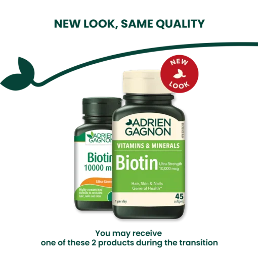 بیوتین ادرین گگنون 45 عدد Adrien Gagnon Biotin 10000mcg 6654de1f3dadd.webp