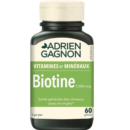 بیوتین ادرین گگنون 60 عدد Adrien Gagnon Biotin 5000 mcg 6654de4347111.jpeg