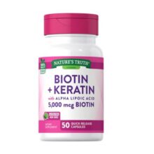 بیوتین نیچرز تریث Natures Truth Biotin + Keratin 6626a34c53fc5.jpeg