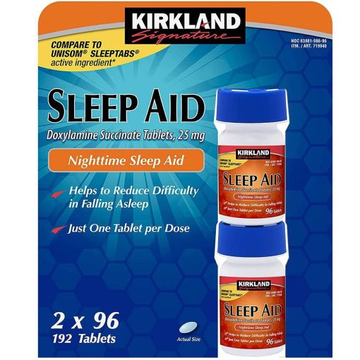 تقویت کننده خواب کرکلند  Kirkland Signature Sleep Aid 66268d1ff0adb.jpeg