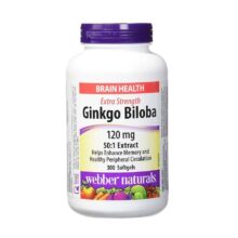 جینکو بیلوبا وبر نچرالز 300 عددی Webber naturals Ginkgo biloba 120 mg