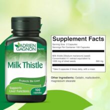 خار مریم ادرین گگنون 100 عدد Adrien Gagnon Milk Thistle 6654de60073c8.jpeg