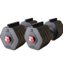 دمبل متغیر اکوفیت مدل پرشونده وزن 18 کیلوگرم بسته 2 عددی