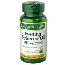 روغن گل مغربی نیچرز بونتی 1000 میل 60 عدد Nature’s Bounty Evening Primrose