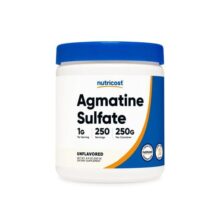 سولفات آگماتین نوتری کاست 250 گرمی Nutricost Pure Agmatine Sulfate Powder