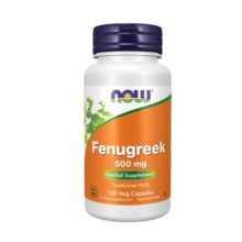 شنبلیله 500 میلی گرم ناو 100 عددی NOW Fenugreek 500 mg Veg Capsules