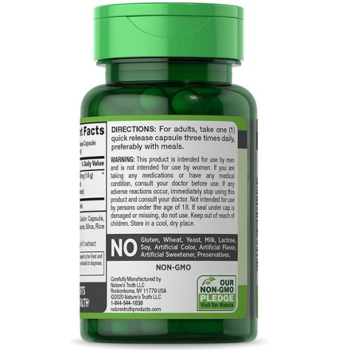 عصاره ریشه ماکا نیچرز تریث Nature’s Truth Maca Root 1600mg 662677690b736.jpeg