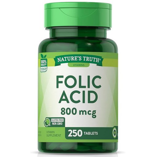 فولیک اسید نیچرز تریث Nature’s Truth Folic Acid 800mcg   6627cfff78326.jpeg
