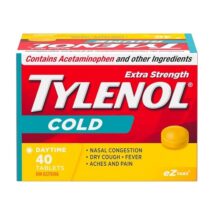 قرص سرماخوردگی تیلنول Tylenol Cold Extra Strength Night Time