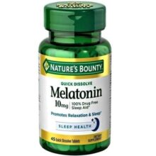 قرص ملاتونین نیچرز بونتی 10 میلی گرم