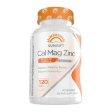 قرص کلسیم منزیم زینک سانگیفت Sungift Calcium Magnesium Zinc