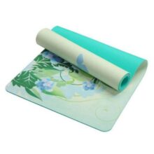 مت تمرین یوگا و پیلاتس مخملی Suede