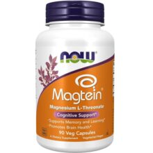 منیزیم ال ترئونات ناو 90 عدد NOW Magtein Magnesium L-Threonate