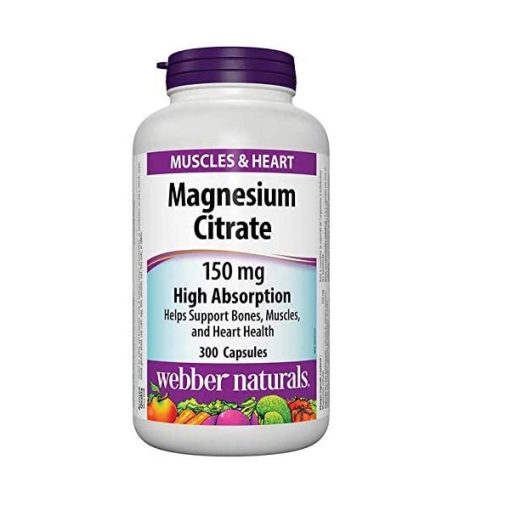 منیزیم سیترات وبر نچرالز Webber Naturals Magnesium Citrates 662697a263429.jpeg
