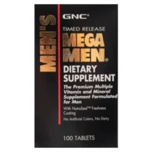 مولتی ویتامین مگا من جی ان سی GNC MEGA MEN DIETARY SUPPLEMENT