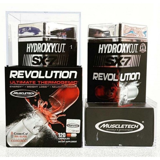 Hydroxycut SX 7 Revolution Ultimate Thermogenic MuscleTech Hydroxycut SX 7 Revolution Ultimate Thermogenic MuscleTech
