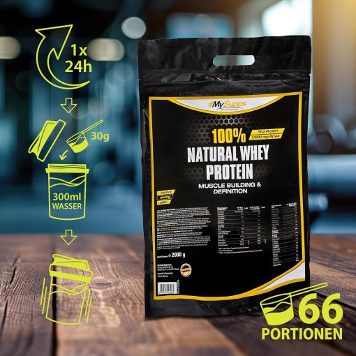 نچرال پروتئین وی مای ساپس My Supps 100 % Natural Whey Protein 6654c20116710.jpeg