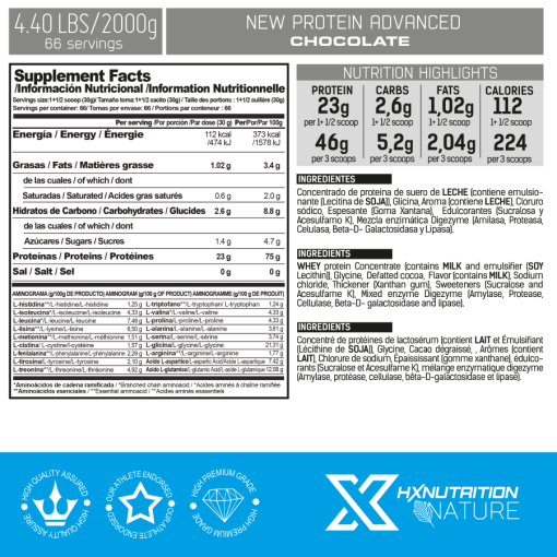 نیو پروتئین ادونس اچ ایکس نوتریشن HX NEW PROTEIN ADVANCED 2KG 6654c0bcb855c.png