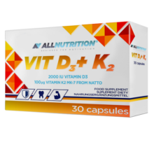 ویتامین D3 و K2 آل نوتریشن  ALLNUTRITION D3 + K2