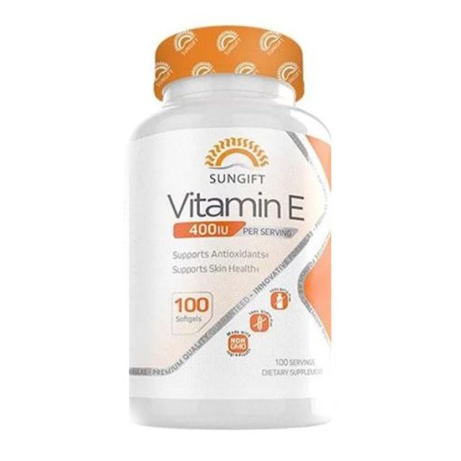 ویتامین ای سان گیفت 100 عدد SUNGIFT Vitamin E 400IU 662690a29ce63.jpeg