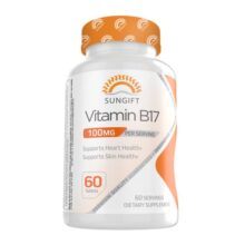 ویتامین ب 17 سان گیفت 100 میلی گرم 60 عدد Sungift Vitamin B17