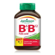 ویتامین ب6، ب12 و اسید فولیک جمیسون Vitamin B6, Vitamin B12 & Folic Acid Jamieson