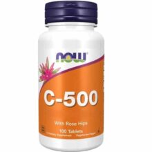 ویتامین ث ناو فودز 100 کپسول Now Foods C-500
