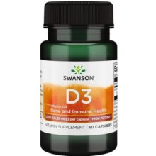ویتامین دی سوانسون 60 عدد SWANSON Vitamin D3