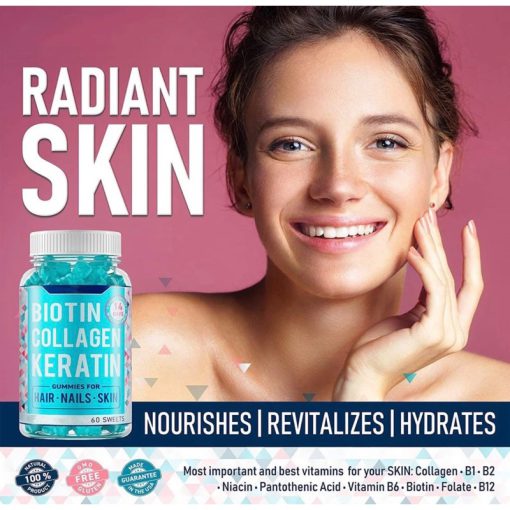 پاستیل بیوتین کلاژن کراتین  Biotin Collagen Keratin 66867d269bc0d.jpeg