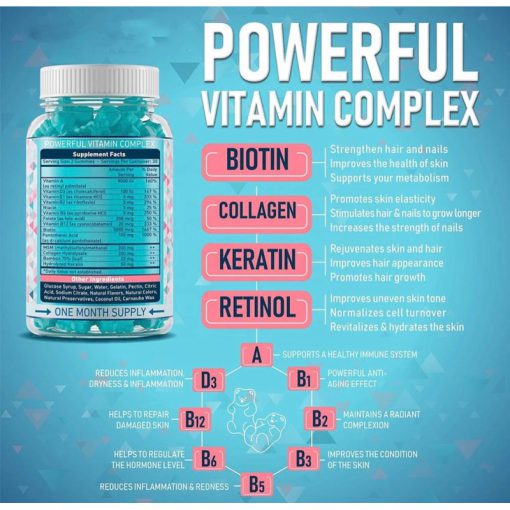 پاستیل بیوتین کلاژن کراتین  Biotin Collagen Keratin 66867d32f10f3.jpeg