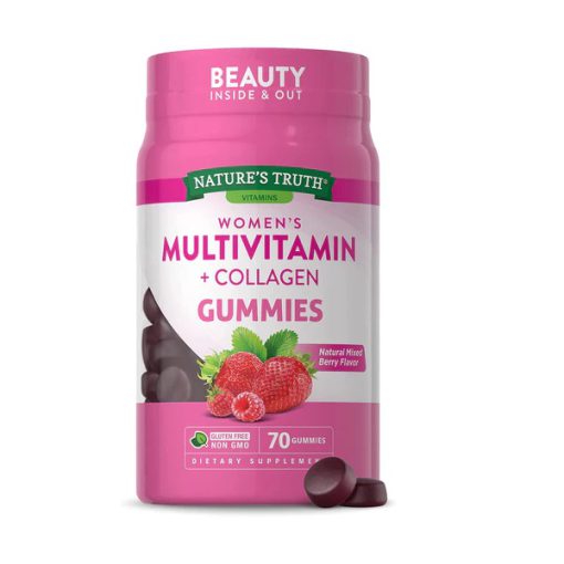 پاستیل مولتی ویتامین و کلاژن نیچرز تریث برای خانم ها 6626a2b51e978.jpeg