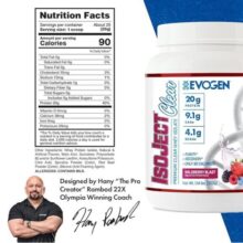 پروتئین ایزوجکت کلیر ایوژن Evogen Nutrition IsoJect Clear 6654b7197820b.jpeg