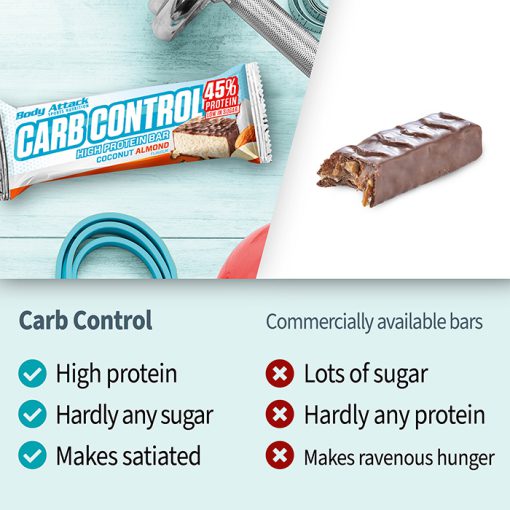 پروتئین بار کرب کنترل بادی اتک 100 گرم BODY ATTACK CARB CONTROL 6686e7a8c9816.jpeg