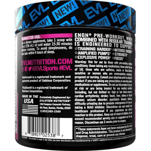 پری ورک اوت انجن ای وی ال EVL ENGN Pre Workout 6627aa9534033.jpeg