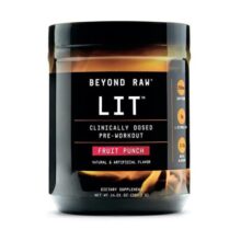 پری ورک اوت لایت جی ان سی GNC BEYOND RAW LIT Pre-Workout