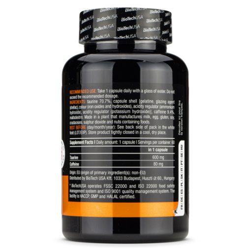 کافئین تائورین بایوتک BIOTECH Caffeine + Taurine 6654a4e02fa23.jpeg