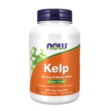 کلپ ۳۲۵ میکروگرم ناو 250 عددی NOW Kelp 325 mcg Veg Capsules