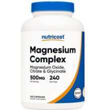 کمپلکس منیزیم نوتری کاست Nutricost Magnesium Complex
