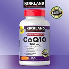 کوآنزیم کیوتن کرکلند 300 میلی گرم 100 عدد Kirkland CoQ10 6654decd49b0e.jpeg