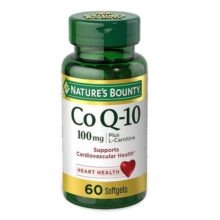 کوانزیم نیچرز بونتی 100 میل 60 عددی Nature’s Bounty CO-Q10