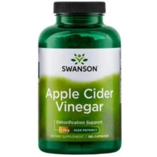 کپسول سرکه سیب سوانسون Swanson Apple Cider Vinegar