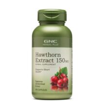 کپسول عصاره زالزالک جی‌ان‌سی GNC Hawthorn Extract 150mg