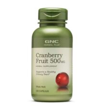 کپسول کرنبری جی ان سی GNC Cranberry Fruit 500mg