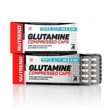 گلوتامین ناترند 120 کپسول Nutrend Glutamine Compressed caps