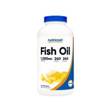 روغن ماهی نوتری کاست 240 عددی Nutricost Fish Oil Softgels